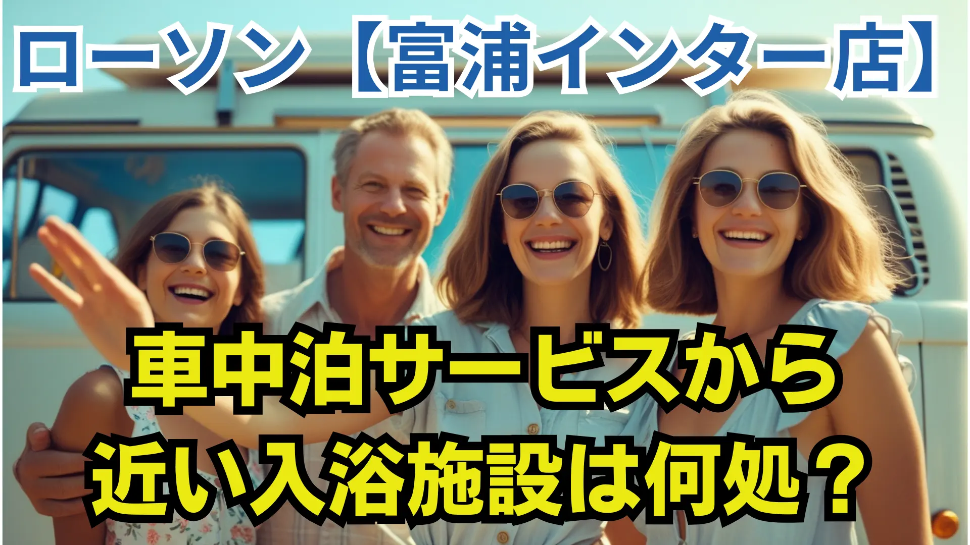 ローソン富津冨浦インター店車中泊サービスから近い入浴施設は何処？